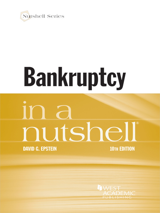 Title details for Bankruptcy in a Nutshell by David G. Epstein - Wait list